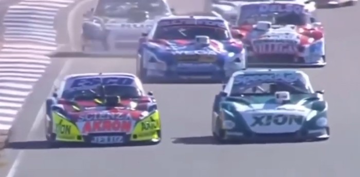 TC: ¡Impresionante! La tremenda lucha entre Ortelli, Ledesma y Canapino en Neuquén 2018