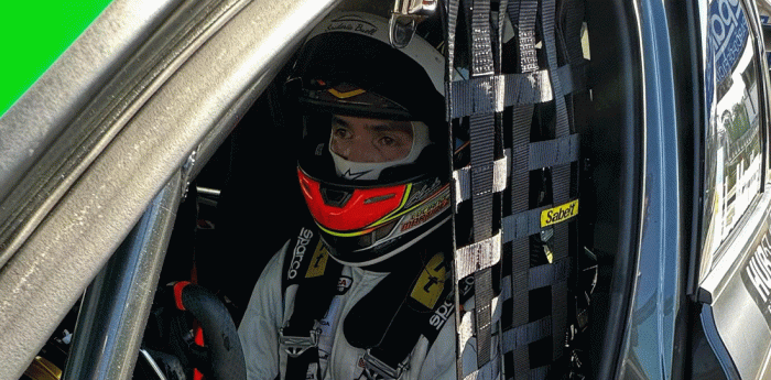 TCR Italia: Luciano Martínez tuvo su primera prueba en Misano