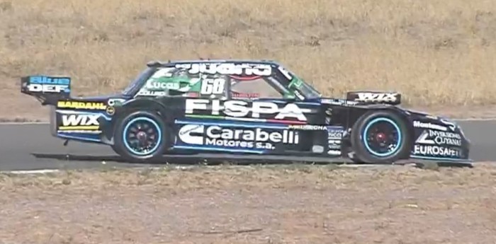 TC: Santero y un inicio con problemas en su Ford en Neuquén