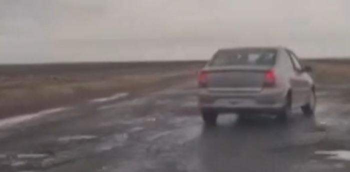 El video que se hizo viral y dejó en evidencia el mal estado de la Ruta 40