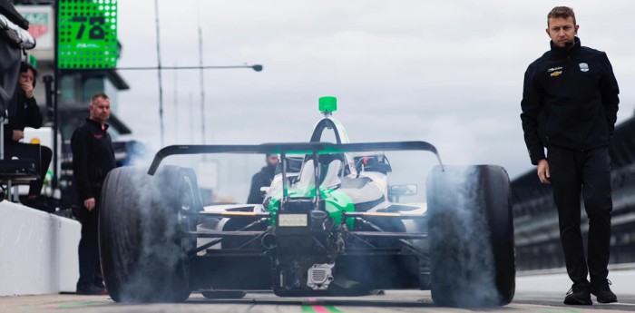 IndyCar: ¡Canapino a la espera! El clima retrasó la segunda tanda del Open Test