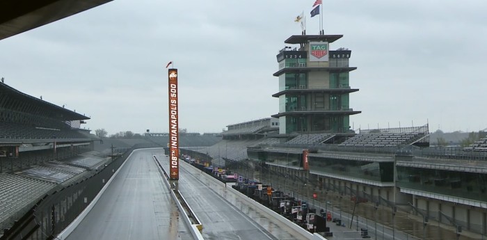 IndyCar: la lluvia truncó el miércoles de los Open Test en Indianápolis