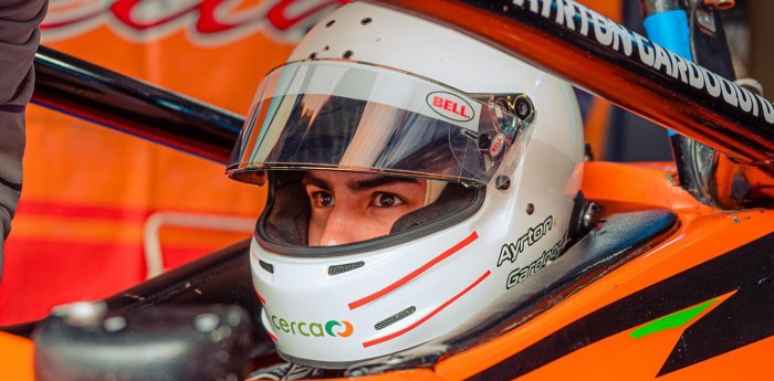 Del fútbol al automovilismo, Ayrton Gardoqui debuta en la Fórmula Nacional