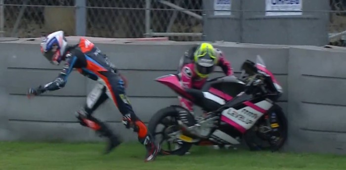 MotoGP: el insólito momento que se vivió en plena definición en Austin