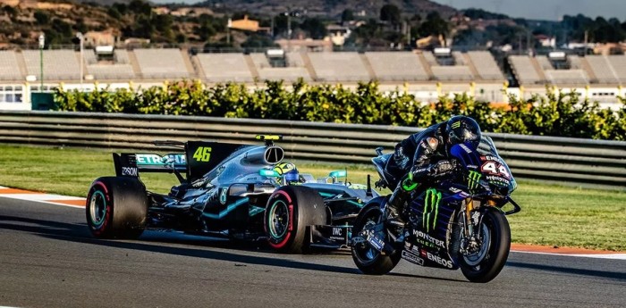 Hamilton: “Sería épico tener un fin de semana de MotoGP y F1 juntos”