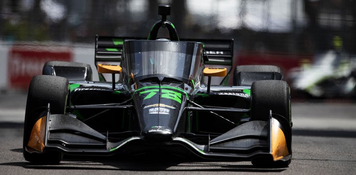 IndyCar: Canapino, dentro del top diez en el inicio del fin de semana en Long Beach