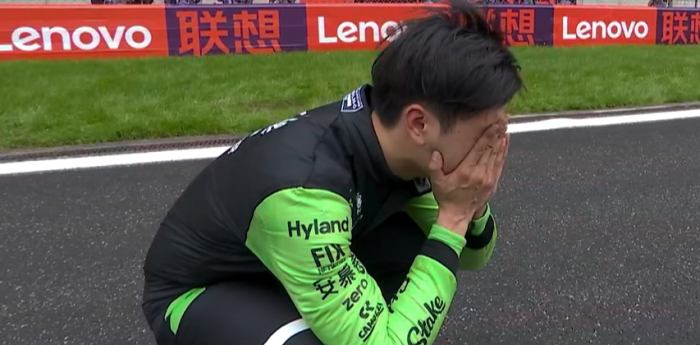 F1: ¡Hasta las lágrimas! La emoción de Zhou al ser ovacionado por el público en China