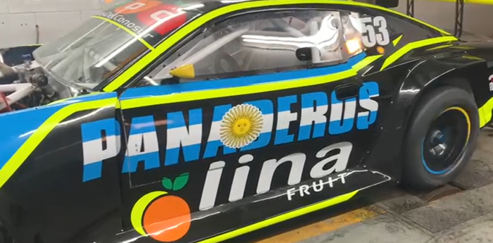 TC: ¡Subí el volumen! El flamante Camaro de Iribarne pasó por el rolo previo a Toay