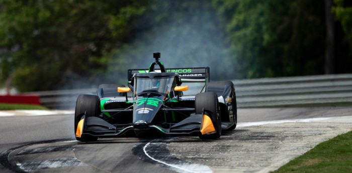 IndyCar: Agustín Canapino concluyó su clasificación en Barber