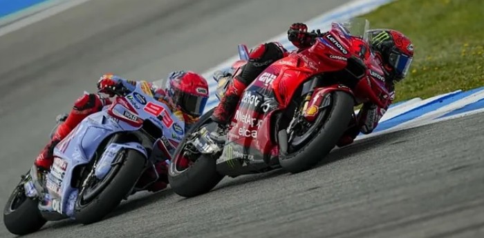 MotoGP: Bagnaia le ganó el duelo a Márquez y se quedó con la victoria en Jerez