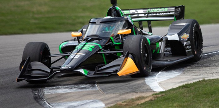 IndyCar: Agustín Canapino finalizó 20° en Barber