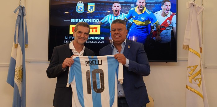 La AFA presentó a Pirelli como nuevo Main Sponsor de la Liga Profesional de Fútbol
