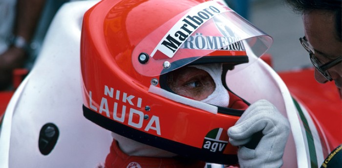 F1: se subasta el casco que utilizó Lauda en el accidente de 1976