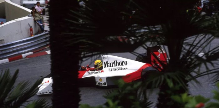 F1: ¡Para ver miles de veces! Senna, a bordo en Mónaco 1990