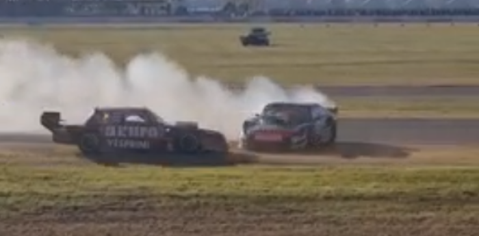 Así se vivió desde la tribuna el fortísimo golpe del TC Pista en Toay