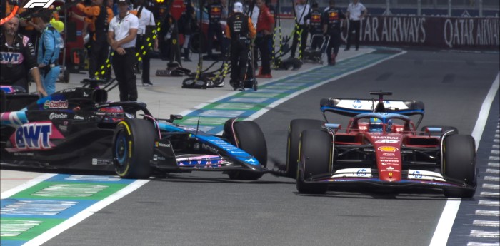 F1: el insólito incidente que protagonizaron Ocon y Leclerc en boxes