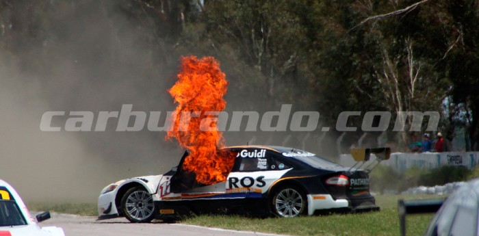Lado B: el incendio en el auto de Mauro Giallombardo
