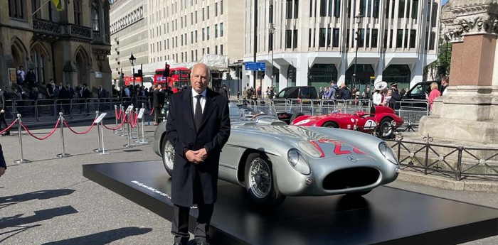 F1: un Fangio presente en el homenaje a Stirling Moss
