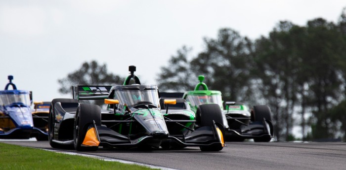 IndyCar: Canapino se mantuvo en el top diez antes de clasificar