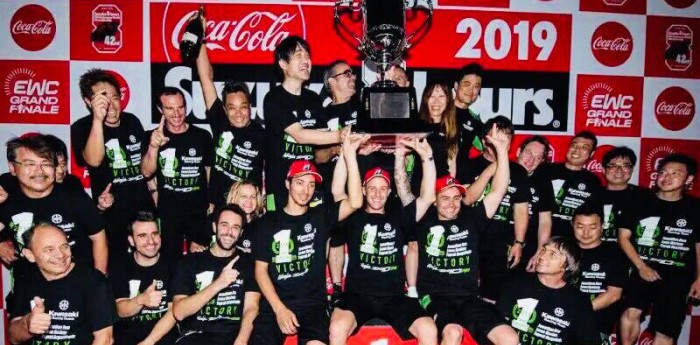 Tiempo de festejos para el Kawasaki Racing Team 