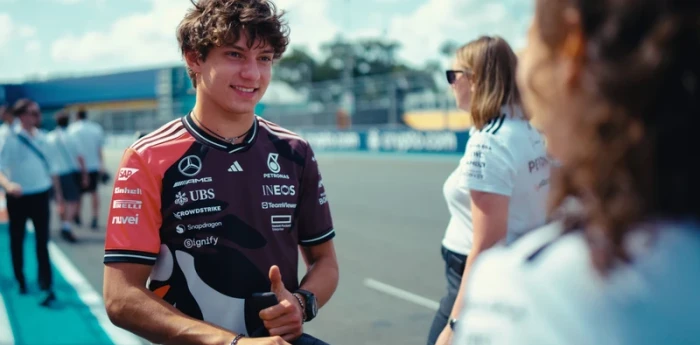 F1: Antonelli está confiado y advierte que puede dar el batacazo en Miami