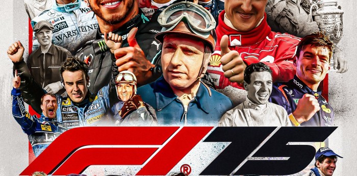 Fangio fue protagonista en el festejo de la F1 por los 75 años
