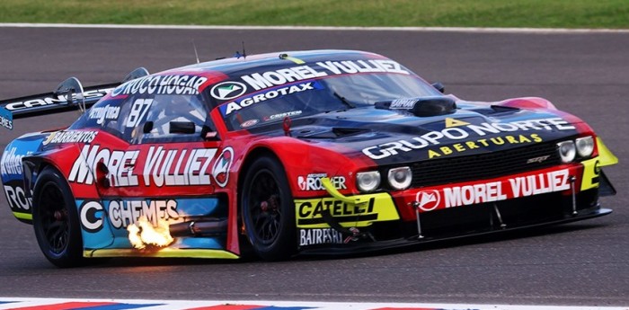 TC: Di Meglio mostró lo que se rompió en el Challenger de Trucco tras el toque con Agrelo