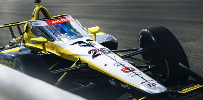 IndyCar: el equipo Andretti Autosport recuperó en tiempo récord el auto de Colton Herta