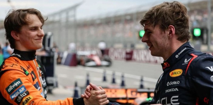 F1: Piastri habló de la maniobra del arranque con Verstappen ¿Qué dijo?