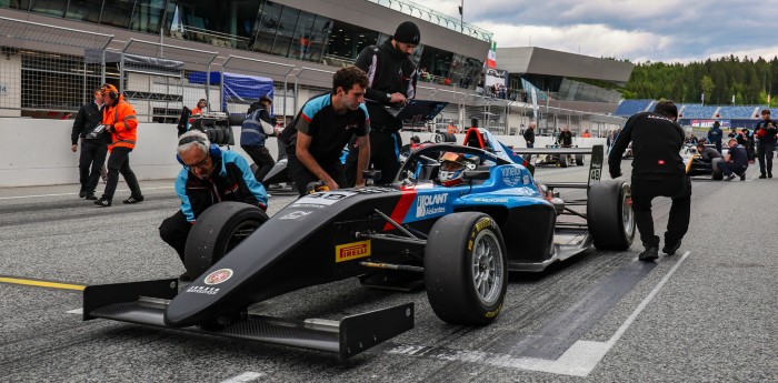 F4 CEZ: Gino Trappa logró un nuevo triunfo y se fue de Austria con la punta del campeonato