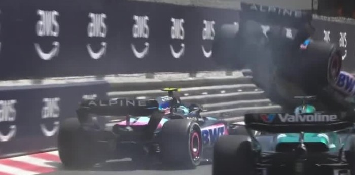 F1: el recuerdo del toque entre los Alpine en Mónaco 2024