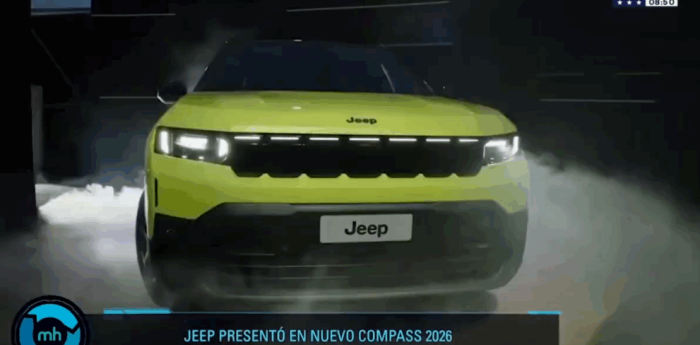 Jeep presentó el nuevo diseño del Compass