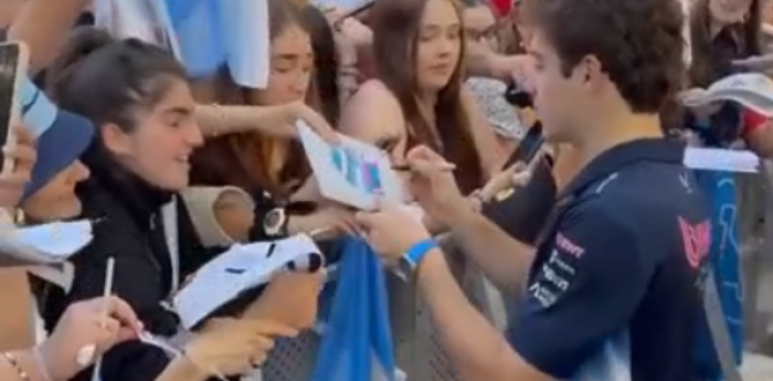 F1: el encuentro entre Colapinto y los fans argentinos en el GP de Mónaco