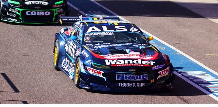 TC: Canapino prueba el Camaro en La Plata en la previa de Alta Gracia