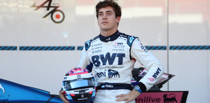 F1: con Colapinto presente, Alpine exhibió un diseño especial para Barcelona