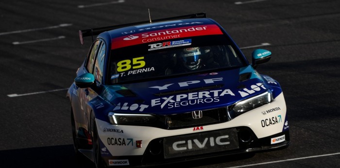 TCR South America: Tiago Pernía, el dueño del primer entrenamiento en Termas
