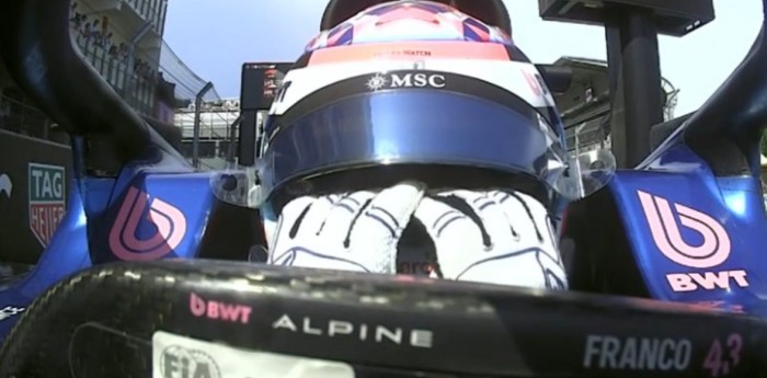 F1: ¡La p... madre! Colapinto y su descargo por los problemas en clasificación