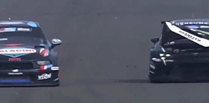 TCR South America: el momento que se retrasó Pezzini y Yannantuoni saltó a la punta en Termas