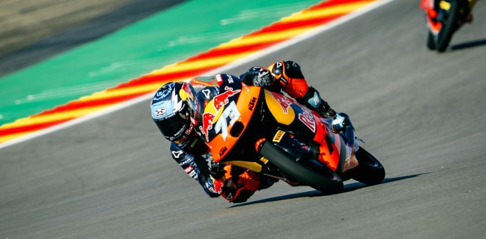 Moto3: Perrone logró meterse en la Q2 del GP de Aragón