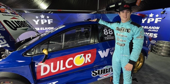 TC2000: Figgo Bessone marcó el ritmo del primer entrenamiento en su regreso a la categoría