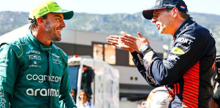 F1: Verstappen y, ¿Un guiño a Aston Martin?