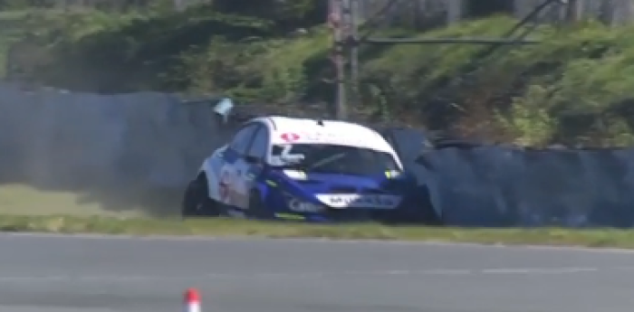 TC2000: ¿En que estado se encuentra el auto de Traut tras su duro accidente en Rosario?