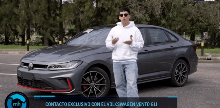 Volkswagen Vento GLI: contacto exclusivo en TyC Sports