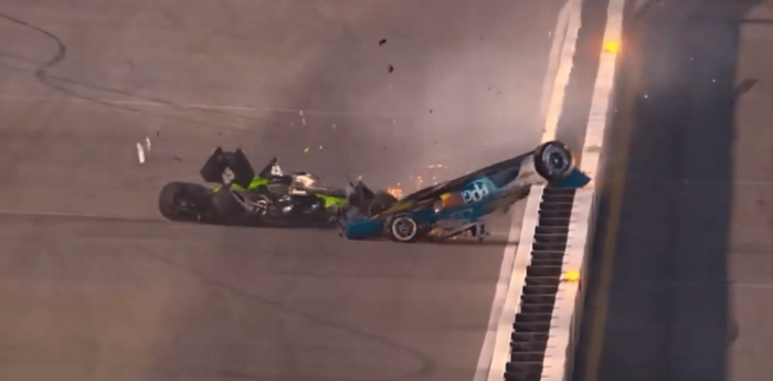 IndyCar: escalofriante accidente de Newgarden en Gateway