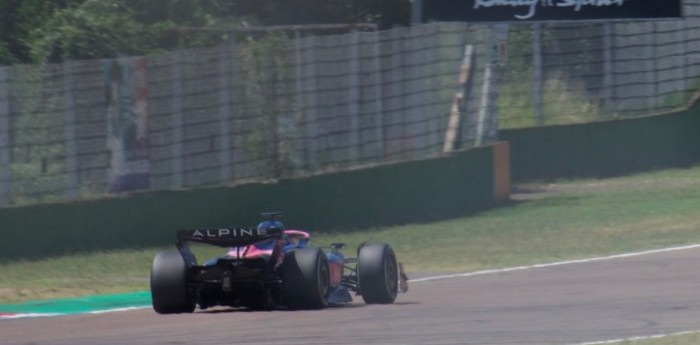 F1: ¡Prueba Alpine! Aron giro en Imola con el A523