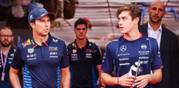 F1: Checo Pérez respaldó a Colapinto: "Tiene un gran futuro"