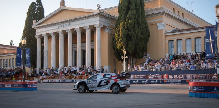 WRC: Ogier y Tänak comparten la vanguardia en el inicio del Rally de Grecia