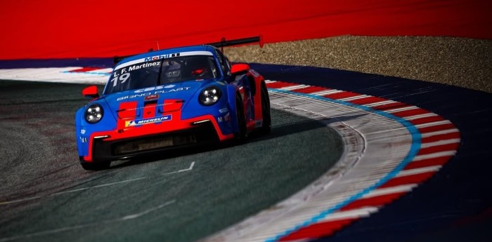 Porsche Supercup: Luciano Martínez completó la clasificación en Austria