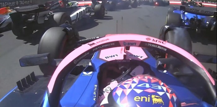 F1: Franco Colapinto largó de forma prolija y pudo esquivar los incidentes en Austria