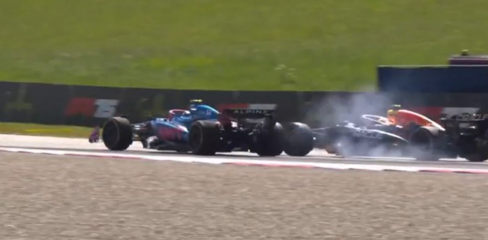 F1: Yuki Tsunoda lo tocó a Franco Colapinto y recibió una sanción